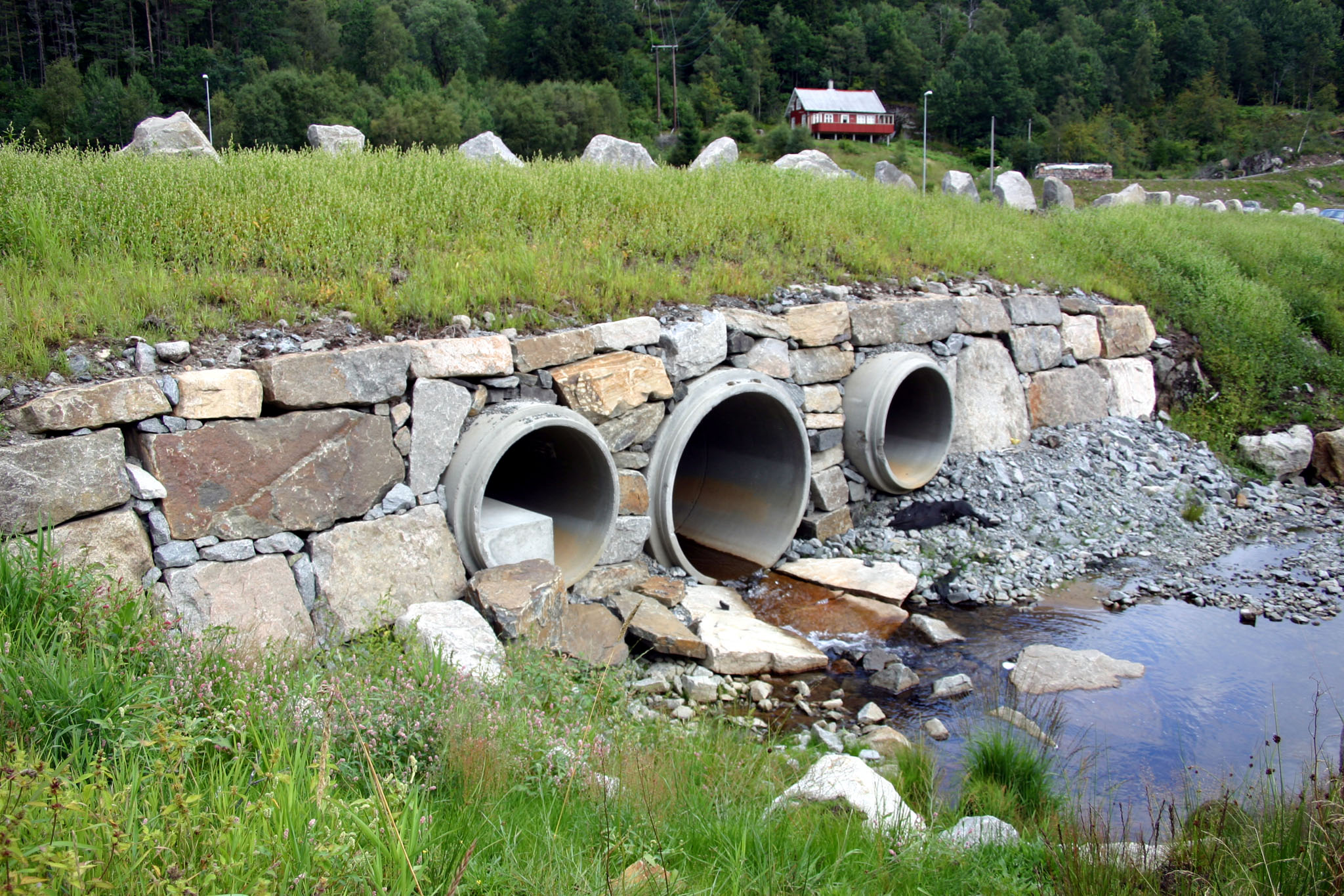 Stedjan kulvert fra sør
